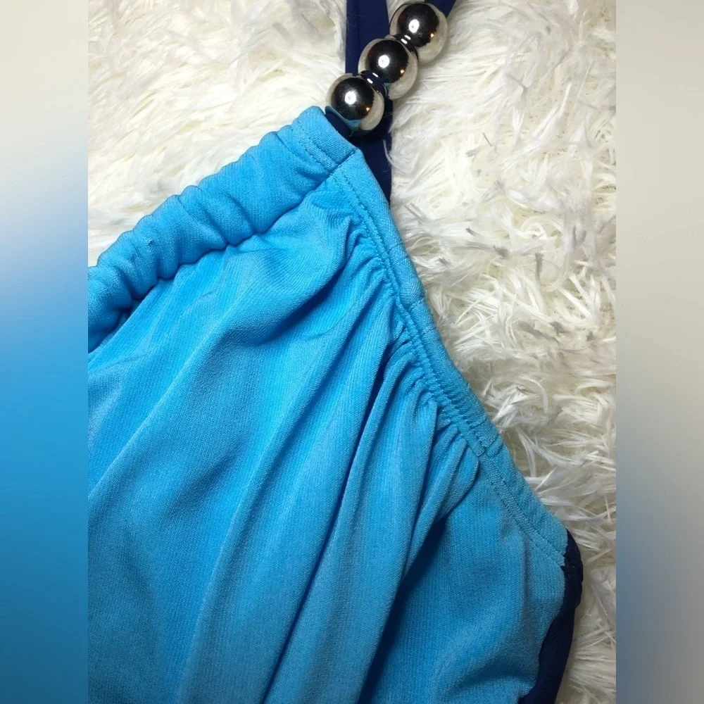 Chic Blue Ombre Swimsuit